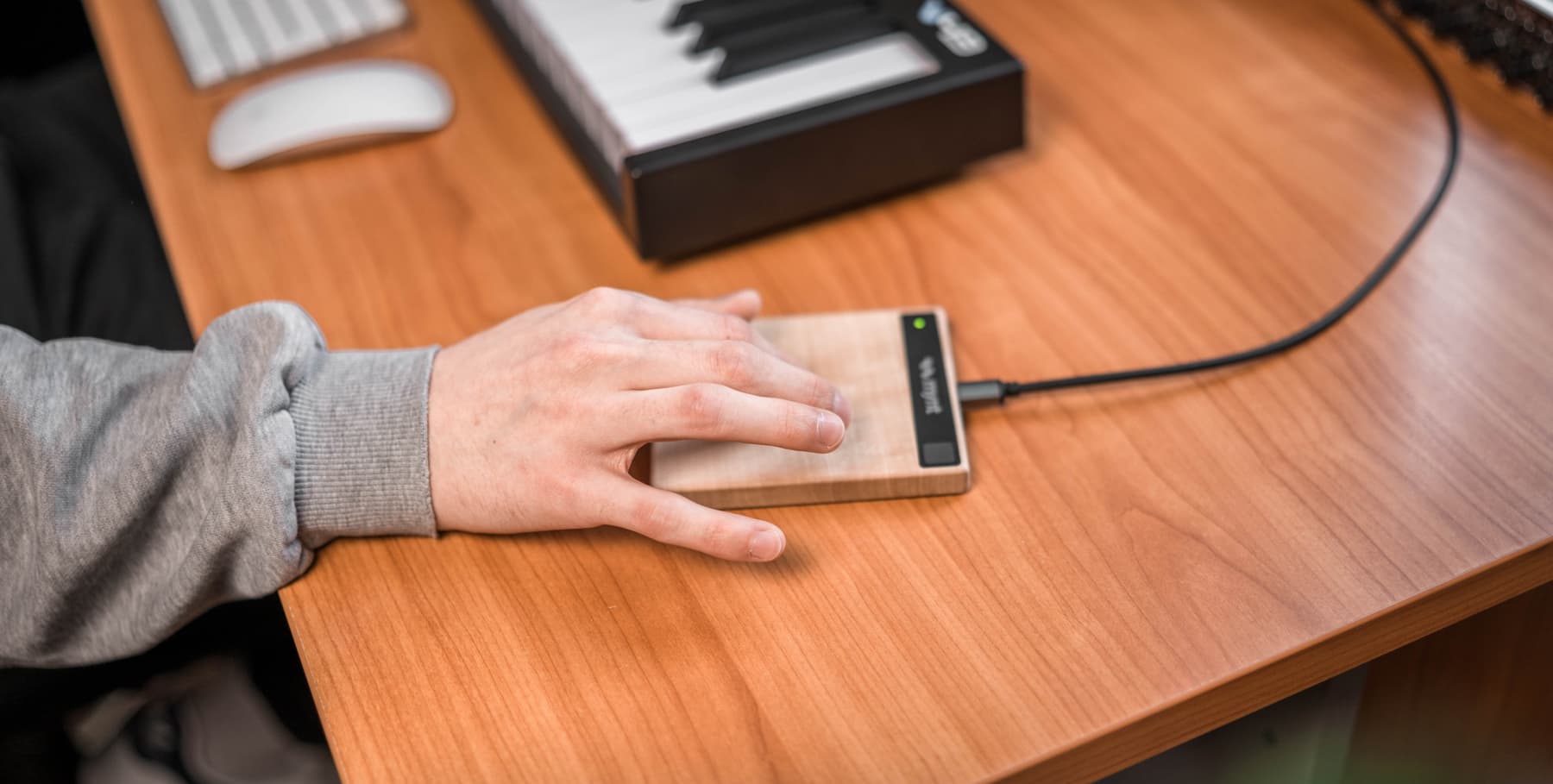 mynt pad - MIDI Controller aus Holz | mynt audio